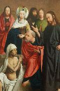 Geertgen Tot Sint Jans The resurrection of Lazarus oil painting on canvas